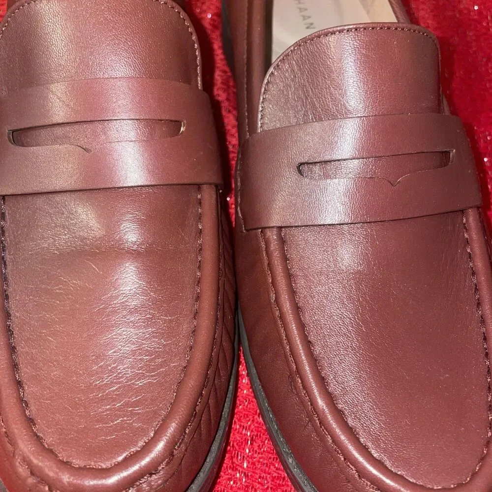 Cole Haan Grand Slam  Penny Women’s Loafers in Mahogany US 10B MSRP: $165